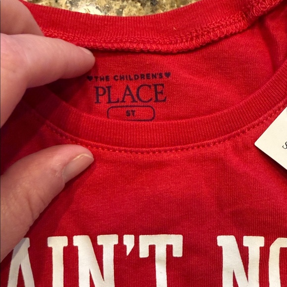 The Children's Place Bold Red Graphic Tee - Picture 4 of 5